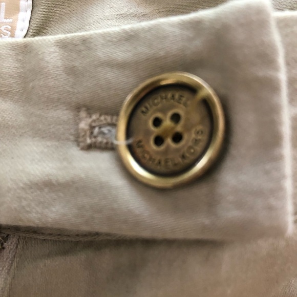MICHAEL KORS KHAKI ANKLE LENGTH PANTS - Picture 9 of 9